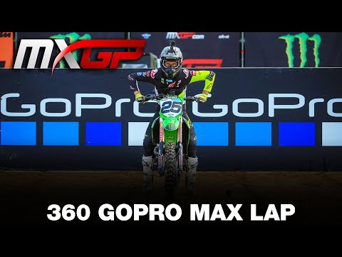 360 GoPro MAX Lap with CLEMENT DESALLE - Monster Energy MXGP of Flanders 2020 #motocross