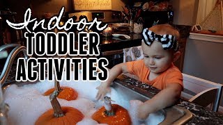 FALL RAINY DAY TODDLER ACTIVITIES| HOW TO ENTERTAIN KIDS| Tres Chic Mama