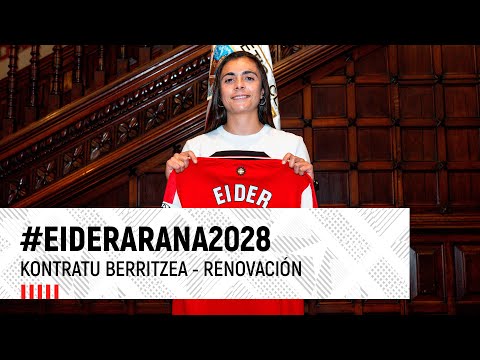 Imagen de portada del video Eider Arana - Renovación - Kontratu berritzea – 2028