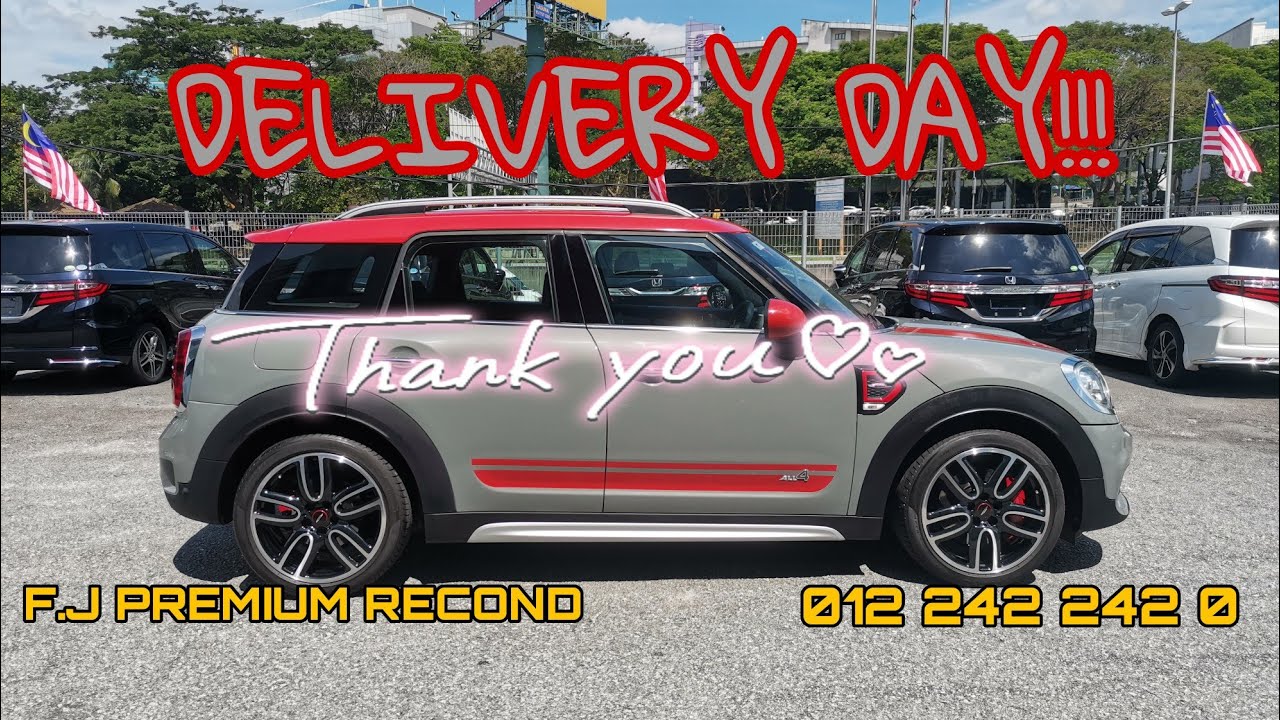 DELIVERY DAY!! MINI COUNTRYMAN JCW 2.0 TURBO..