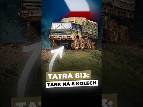 TATRA 813: Osmikolové monstrum!  🚛 #tatra #auto #technika