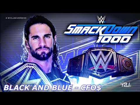 WWE Smackdown 2015-2016 Theme Song - "Black and Blue" by CFO$