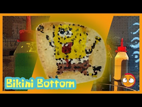 Spongebob Pancake Art – Spongebob