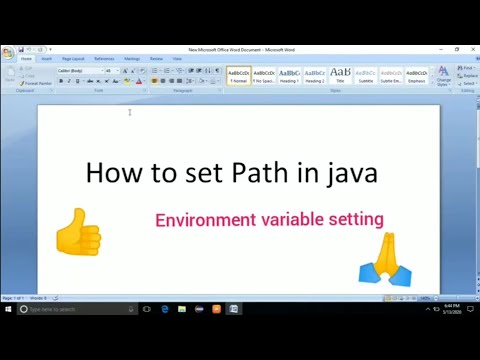 How To Set Path In Java Jdk Setting Java Programming 06 Computer_science In_marathi
