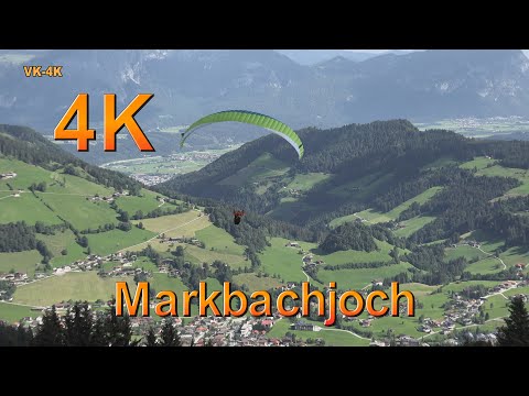 Wandern in Wildschönau, Markbachjochbahn mit Paragleiter in 4K Ultra HD 3/8