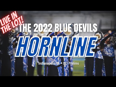 The Blue Devils 2022 Hornline - Live In The Lot (DCI Prelims)