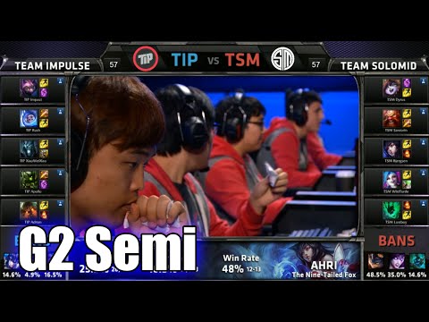 TSM vs Team Impulse | Game 2 Semi Finals S5 NA LCS Spring 2015 playoffs | Team Solomid TSM vs TIP G2