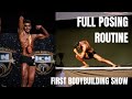 CLASSIC PHYSIQUE POSING ROUTINE | GANGSTA'S PARADISE 2 WEI | Natural Bodybuilding