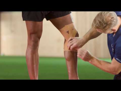 Elastoplast: How to strap and support the knee
