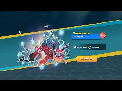 Got SHARKNAROK shark -85% off Hungry Shark Evolution