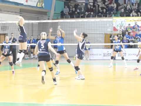 Chemik vs Eliteski AZS UEK 2 mecz półfinałowy. Jedna z akcji.