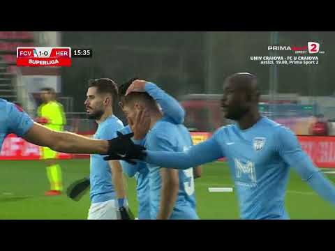 GOOOL! Voluntari - Hermannstadt 1-0. Costin deschide scorul pentru gazde