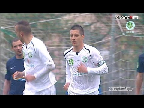 Heffler Tibor gólja az MVM Paks - MTK Budapest mérkőzésen