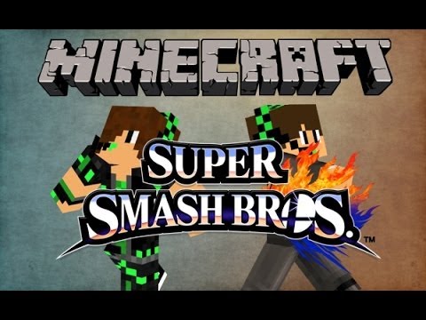 Playing SUPERSMASH in Minecraft! Who'll win?