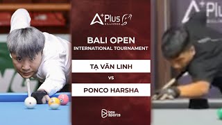 FULL MATCH: Tạ Văn Linh vs Ponco Harsha | Aplus Bali Open international