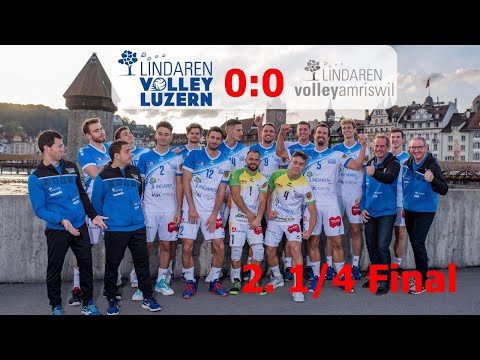 Volley Luzern NLA - 1/4 Final Spiel 2 Lindaren Volley Amriswil