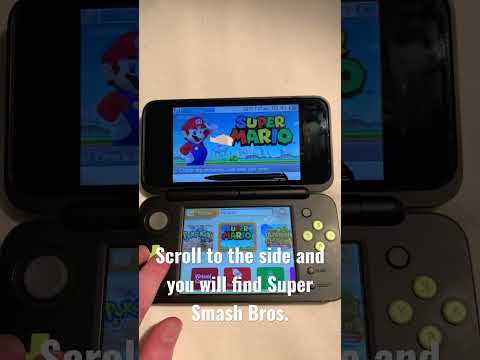 How to play Super Smash Bros on 3ds/2ds.