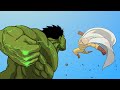 HULK Vs SAITAMA Animation Full Version Taming The Beast