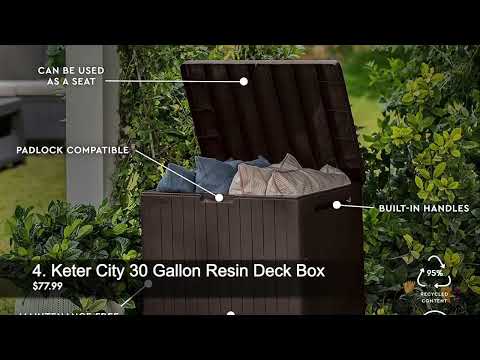 5 Best Outdoor Storage Box | Outdoor Storage Box for Backyards in 2022