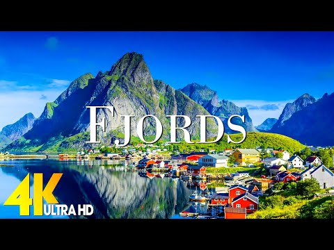 🌊 Fjords 4K UHD | Scenic Relaxation Film with Inspiring Cinematic Music