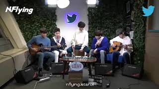 Like a Flower Acoustic Version - N.Flying @ Twitter BlueRoom