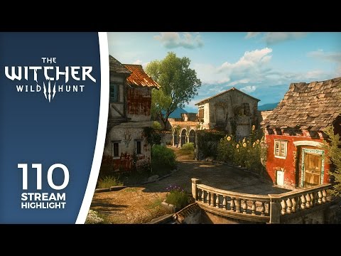 I don't believe in the kidnapping - Let's Stream The Witcher III (highlights) #110