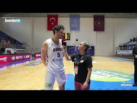 🗣️ Muhammed Baygül participated in Bordo TV's post-match interview.