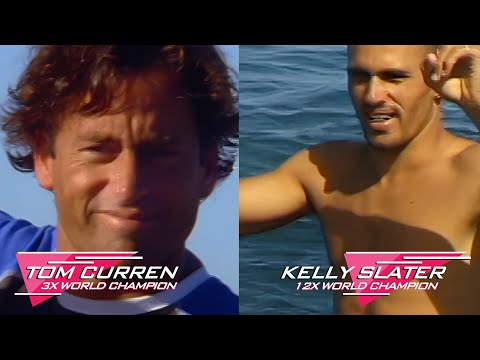LEGENDARY Kelly Slater and Tom Curren