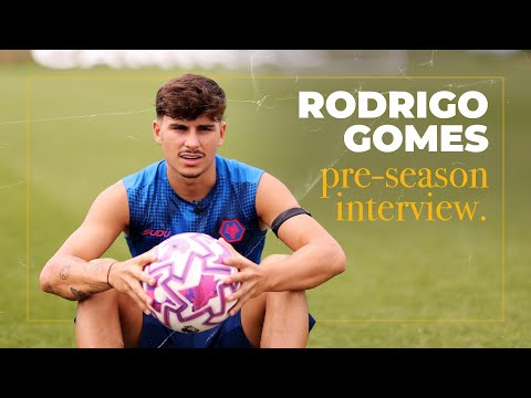 "I've grown as a player." | Rodrigo Gomes pre-season interview