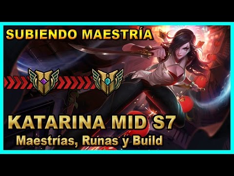 👍 KATARINA MID S7 Maestrias, Runas y Build | 👉 KATARINA S9 (En la descripción) 👈