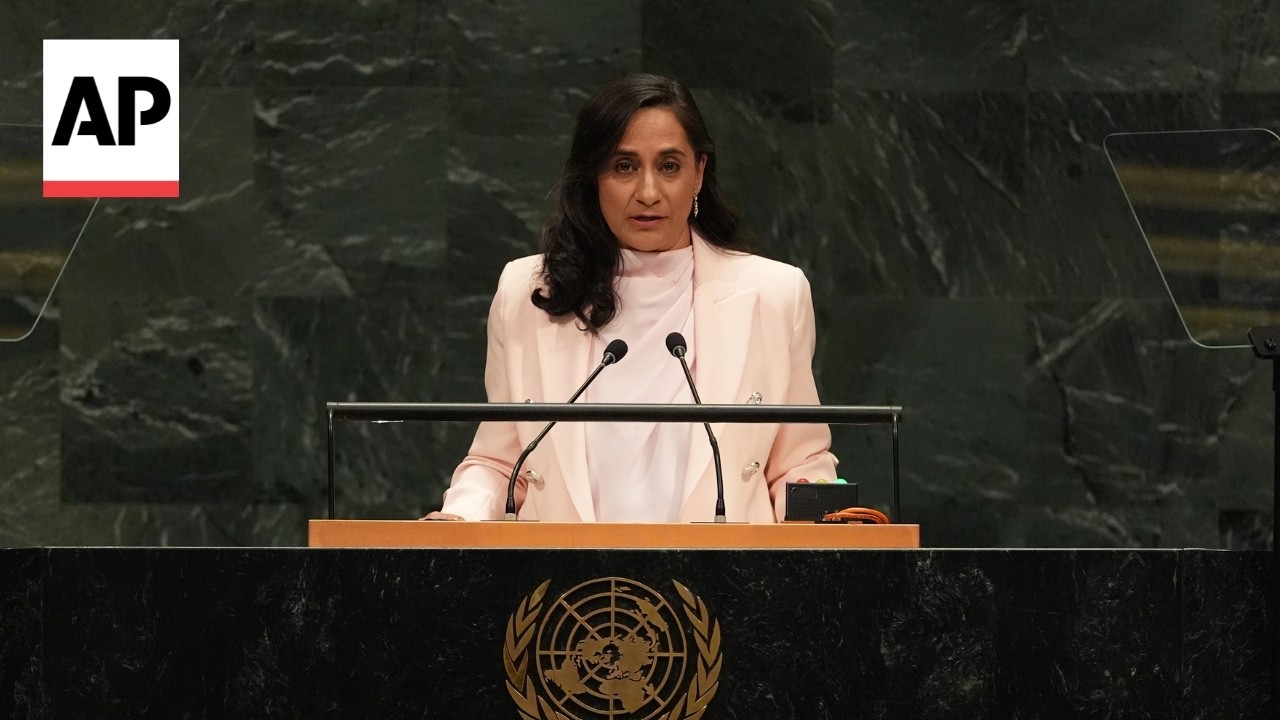 Video: Anand tells UN Canada pursues strategic autonomy amid global rupture