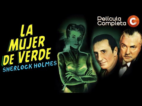 CINE CLÁSICO EN ESPAÑOL: La Mujer de Verde (1945) | Intriga | Película Completa