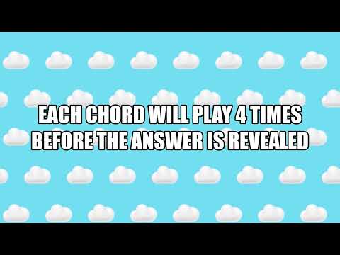 Guitar Chord Ear Training Test