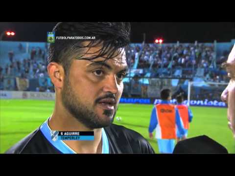 "Queríamos los tres puntos". Temperley 0 - Quilmes 0. Fecha 24. Primera División 2015. FPT