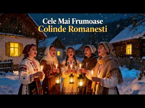 🎄 Cele Mai Frumoase Colinde Românești ❄️ Colaj de Crăciun 1 Oră | Tradiție și Credință