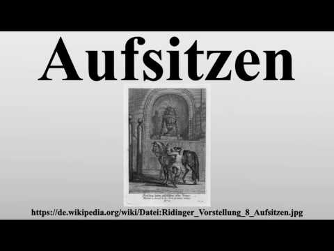 Aufsitzen