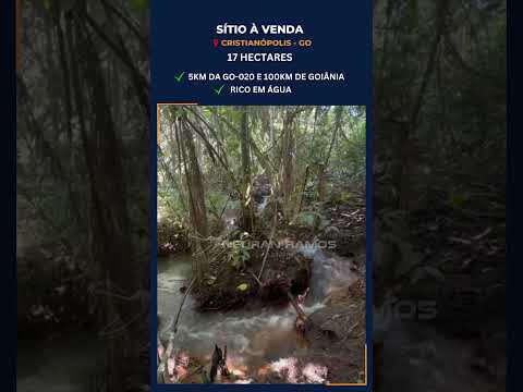 Sítio à venda em Cristianópolis – GO | Apenas 105 km de Goiânia