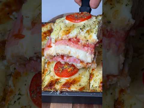 Lanche de forno rápido e acessível! #shorts #receita.