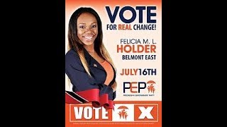 Felicia Holder  - Registered PEP Belmont E Candidate