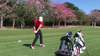 David Rauch UNLV golf teeshot par4 h16 tavistock Isleworth 10/22/19