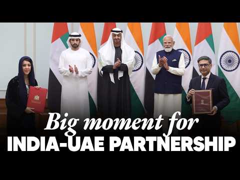 A big boost to India-UAE ties! PM Modi meets HH Sheikh Mohamed bin Zayed Al Nahyan