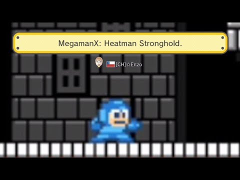 Super Mario Maker: MegamanX: Heatman Stronghold. By: [CH]☆Επzо