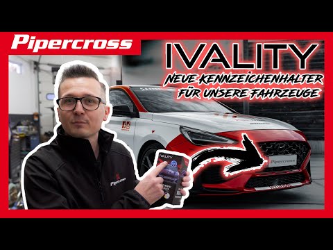 Pipercross - neue ivality Kennzeichhalter für unsere Fahrzeuge | so einfach geht das | Hyundai i30N