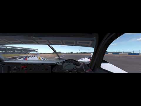 Porsche 911 GT1-98 on Silverstone 2001 - Onboard