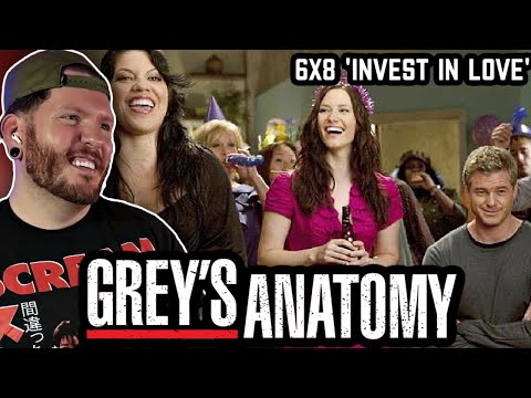 First time watching Grey's Anatomy REACTION 6x8 'INVEST IN LOVE'