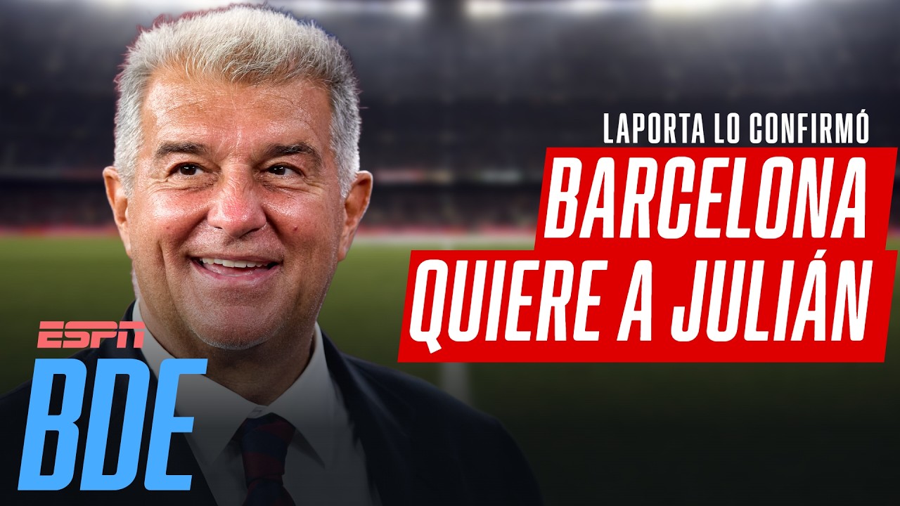 EL PRESIDENTE DEL BARCELONA CONTÓ EL TRASFONDO DE LA NEGOCIACIÓN POR JULIÁN ÁLVAREZ