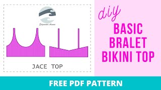 ベーシックなブラレットトップ（ジェイストップ）を無料パターンでDIY！ | ケイティ・フレドリクソン