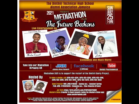 Digicel Rising Star winner Sherlon Russell Supporting DTHSAAJA 2021 Mediathon | "THE FUTURE BECKONS"