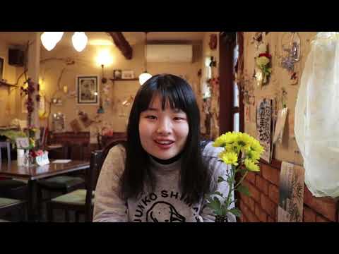 日本画学科 喫茶店にて