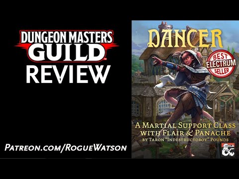 DMs Guild Review - The Dancer Class